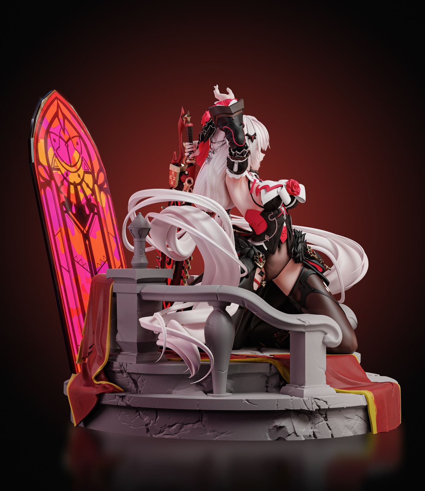 1/6 & 1/4 Scale Luna Kindred Honkai Impact 3rd Archives Resin Statue