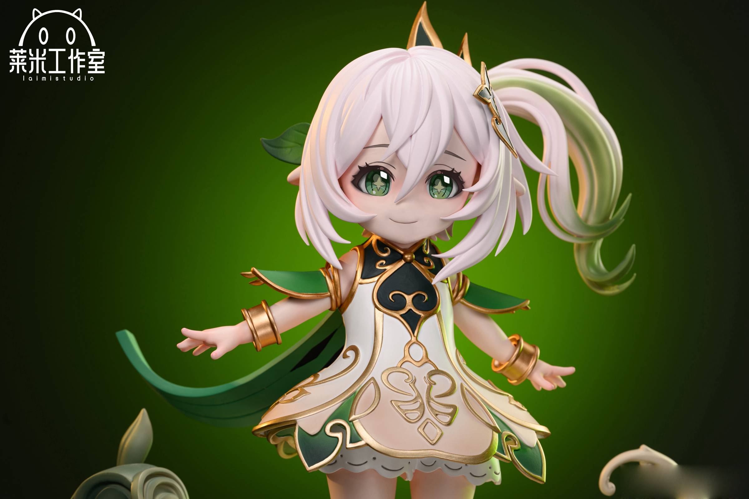 Chibi Ver. Nahida & Yae Miko Genshin Impact Resin Statue Laimi