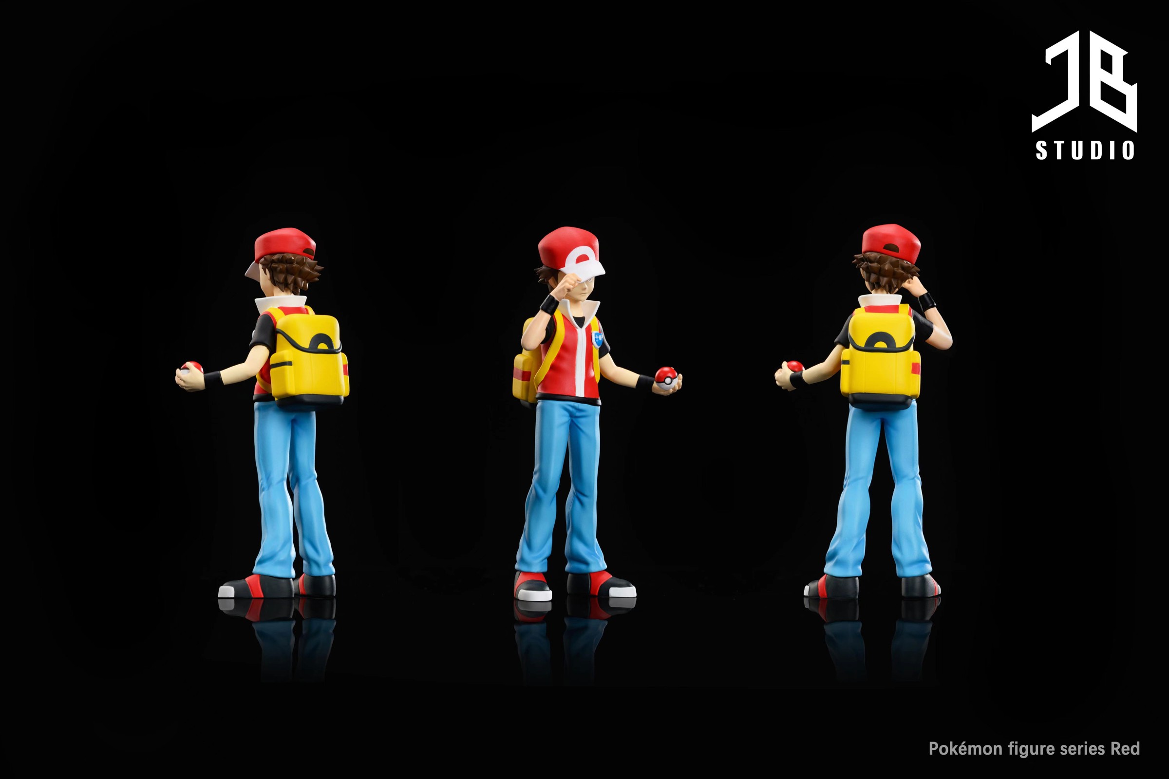 1/20 Scale World Zukan Red Pokemon Statue JB Studio [PreOrder]