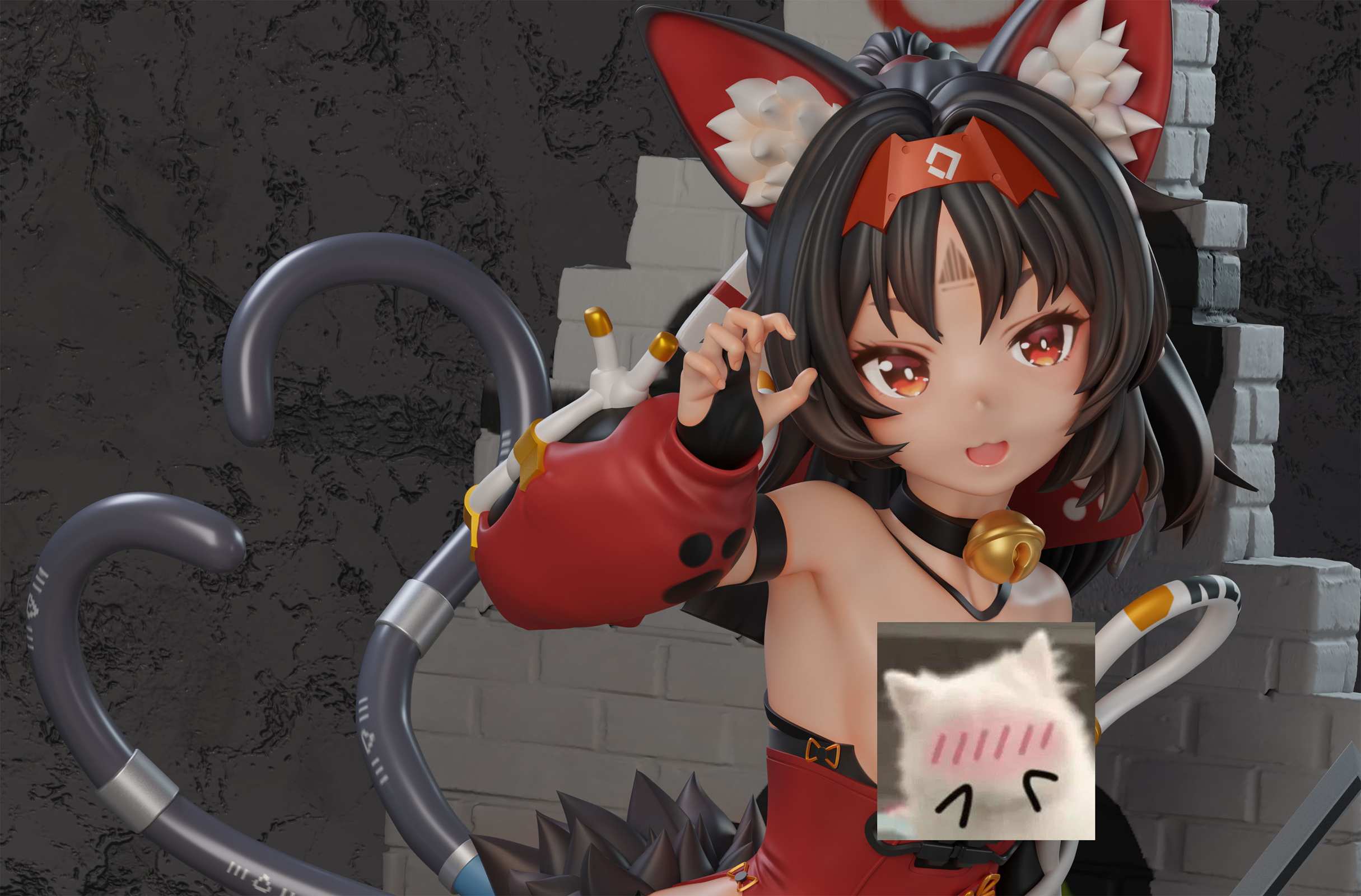 1/6 Scale Mana Nekomiya Zenless Zone Zero Resin Statue Beast Studio