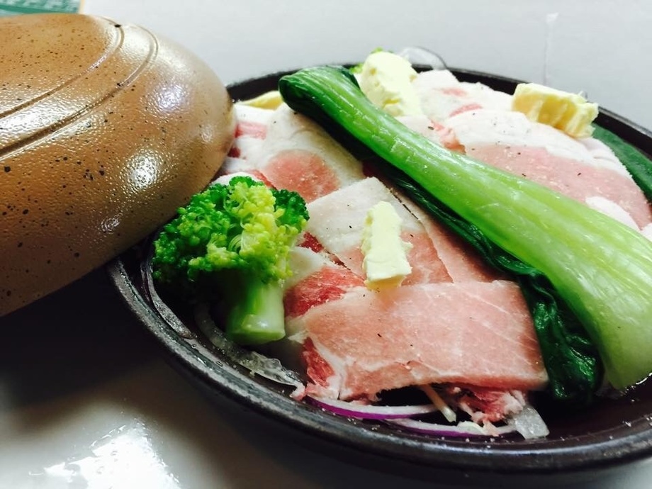 「黒豚陶板焼き」｜魚匠一条(うおしょういちじょう たねがしまにしのおもて)のメニュー｜海鮮料理
