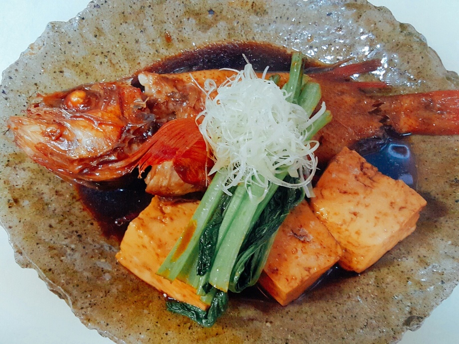 上 きんき の 煮付け 774108キンキ の 煮付け 料亭