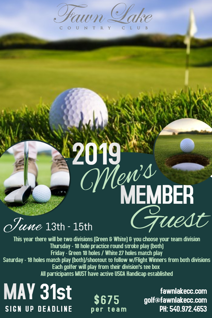 Member Guest Fawn Lake Country Club