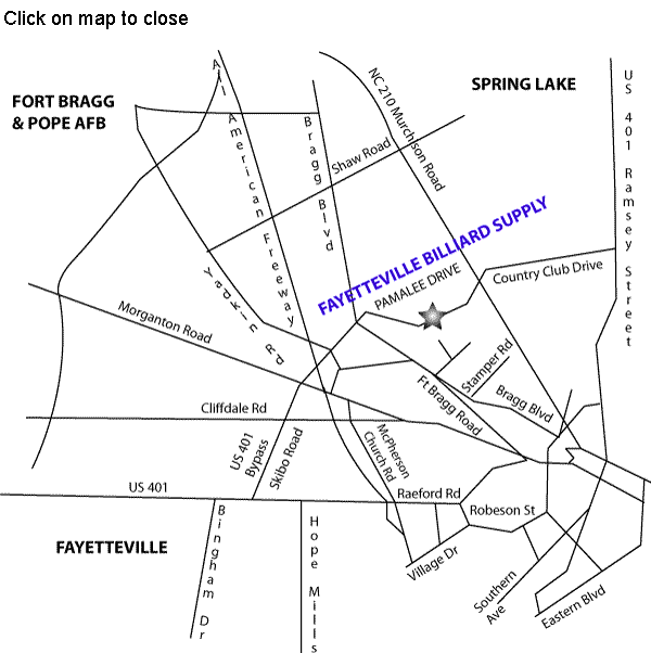 Fayetteville Billiards Supply