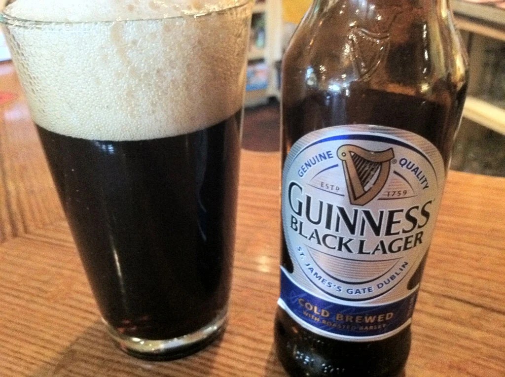 Guinness Black Lager Fayetteville Flyer