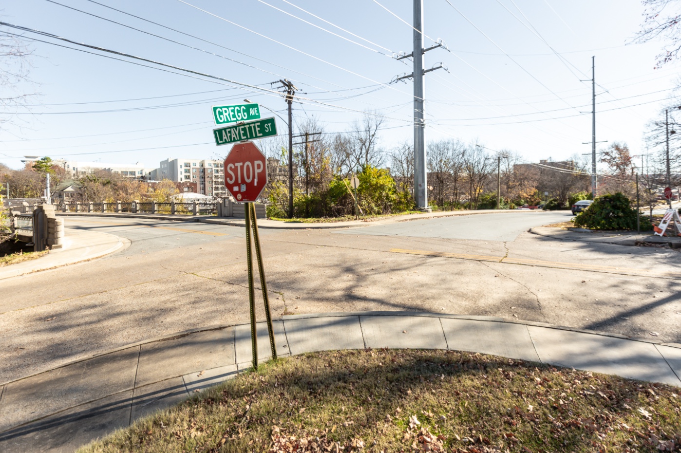 Allway stop coming to intersection of Lafayette and Gregg Fayetteville Flyer
