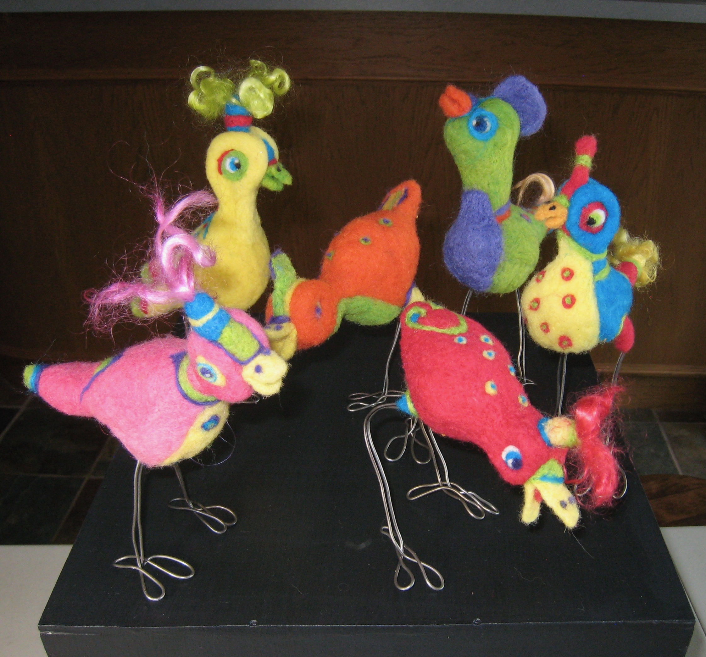 Funky birds Fay Hodson