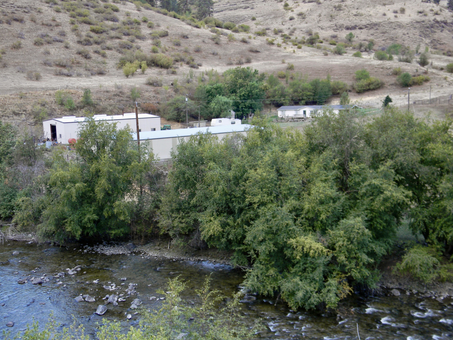 River Setting Oregon Imnaha River Ranch Fay Ranches