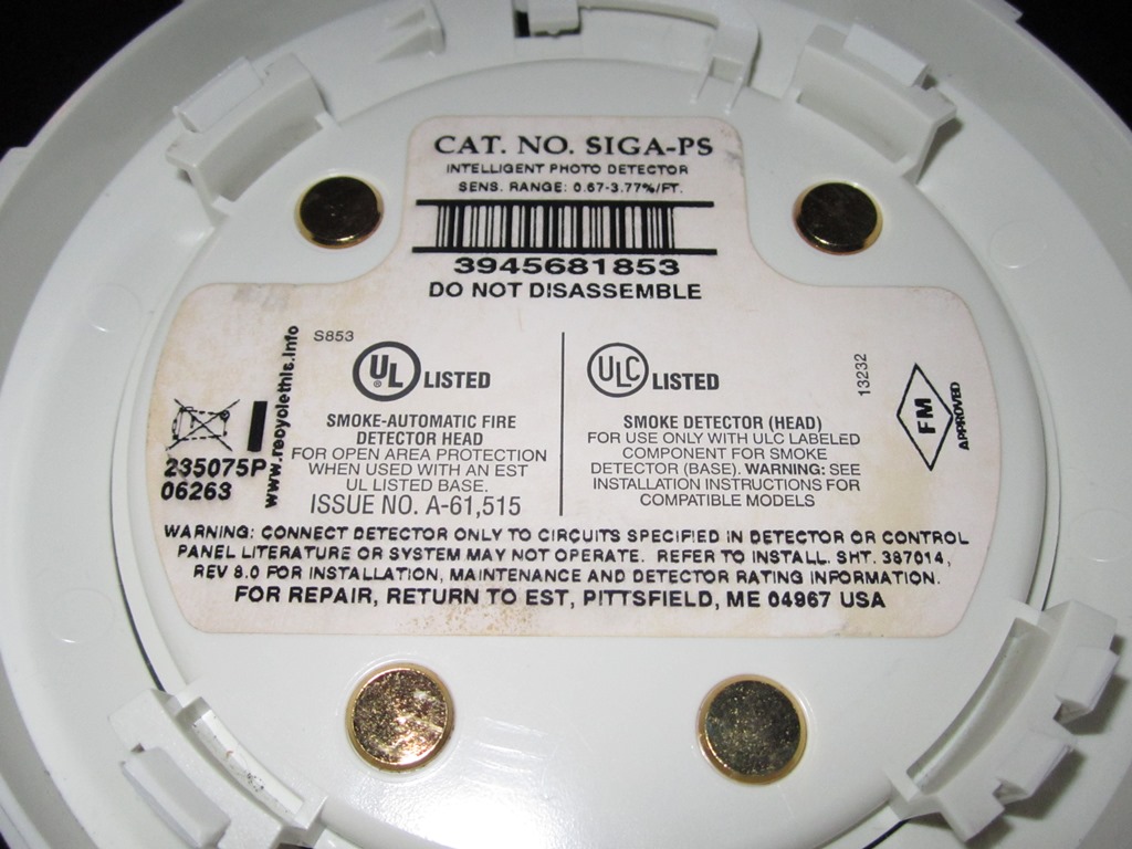 FAZone - Fire Alarms - Fire Alarm Collection - EST SIGA-PS