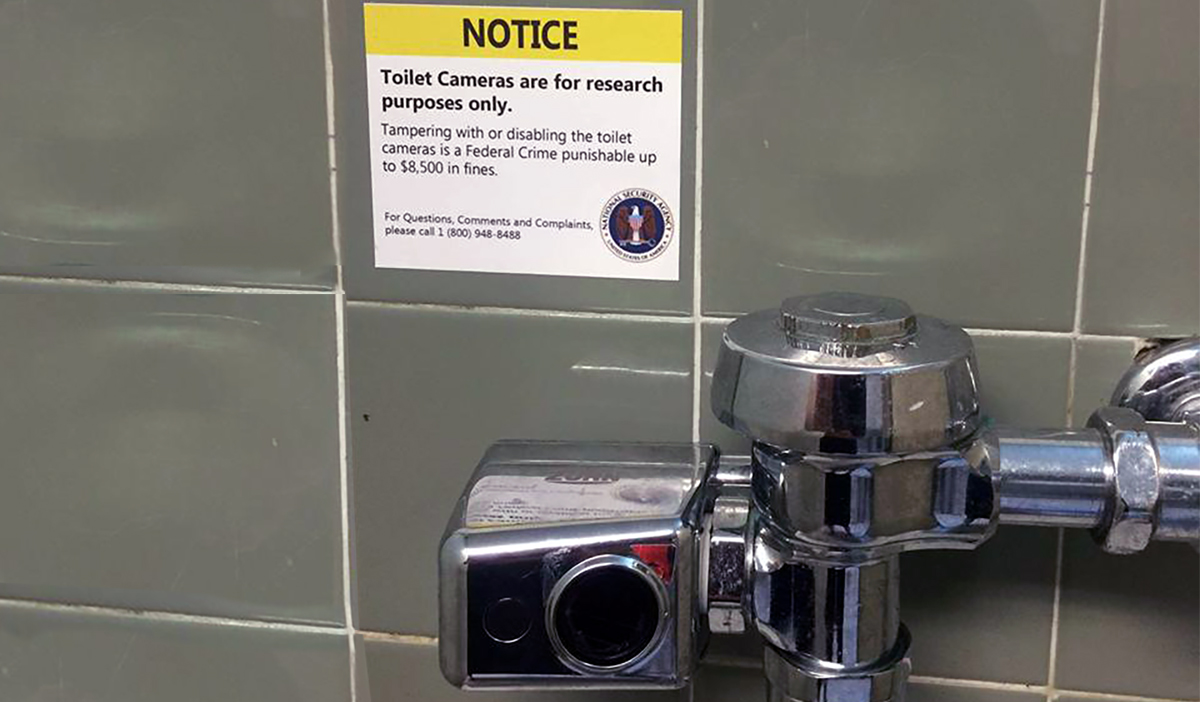Area City to Install Cameras in Men's Restrooms