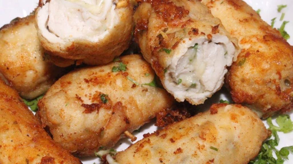Фото 28: Куриные рулеты с сыром и. Куриный рулет с сыром