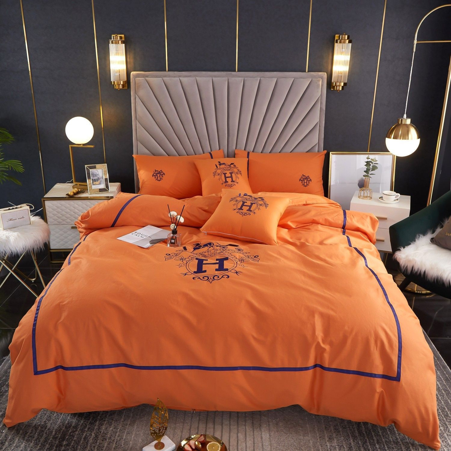Premium Luxury Brand Bedding Set DN9061124 chichidden
