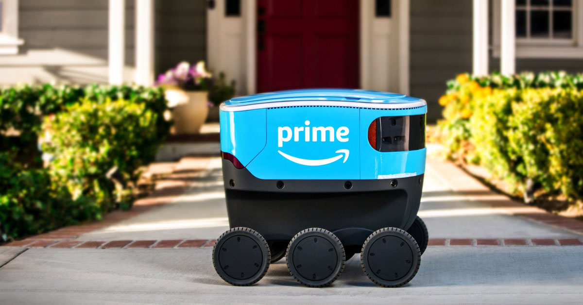 Amazon debuts its selfdriving delivery robot Scout