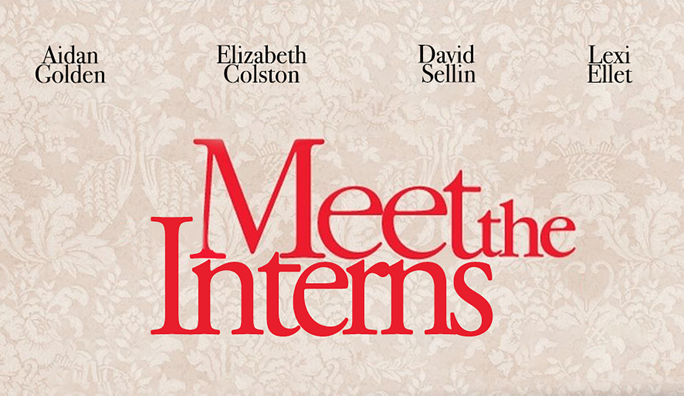 Meet the Interns First Baptist Chickamauga