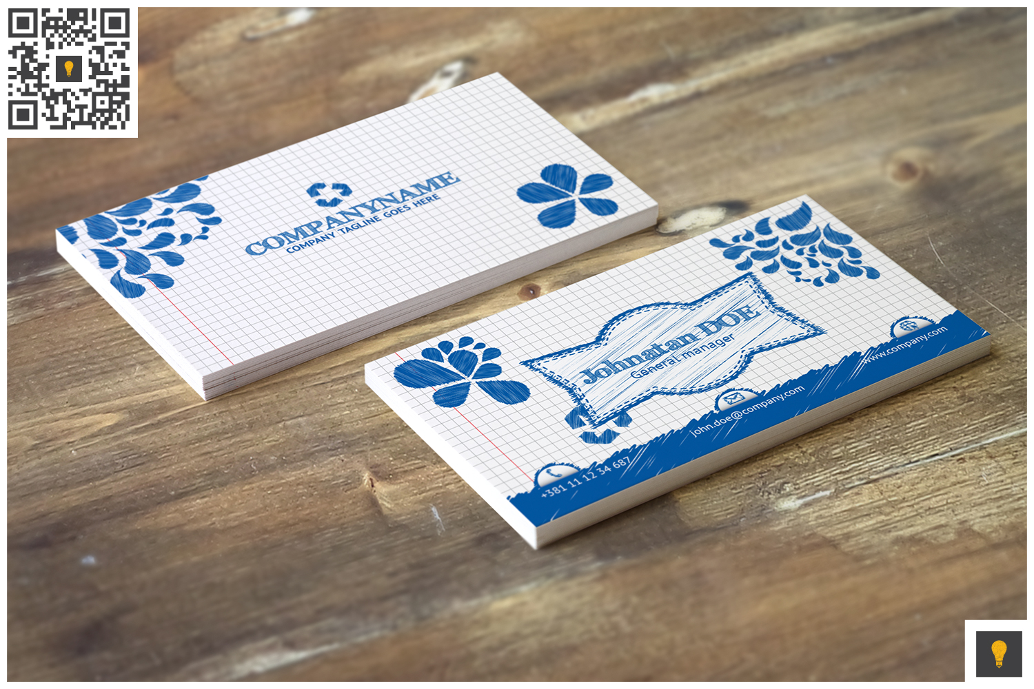 Sketch Modern Business Card