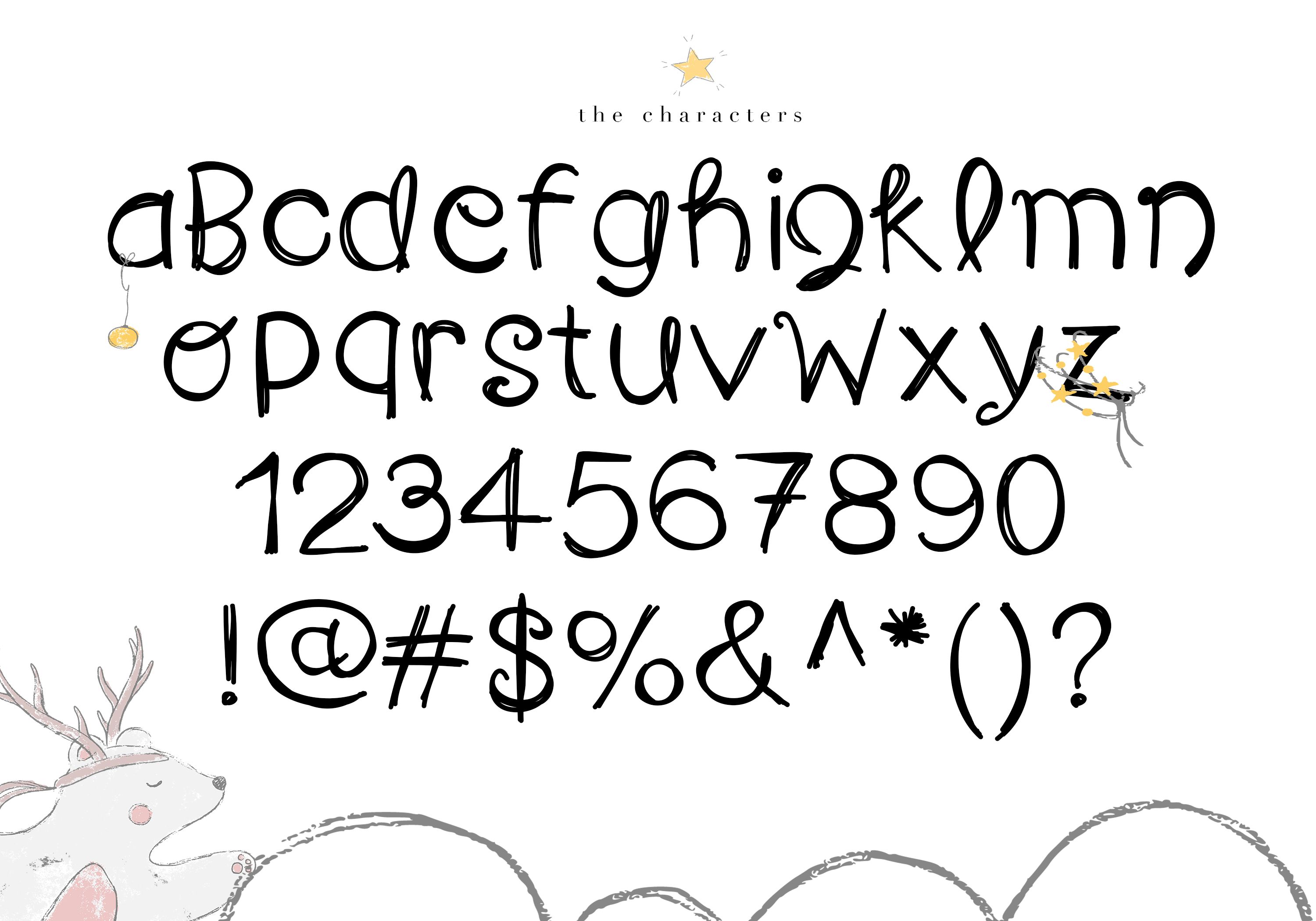 Winter Wonderland A Fun Handwritten Font (134098