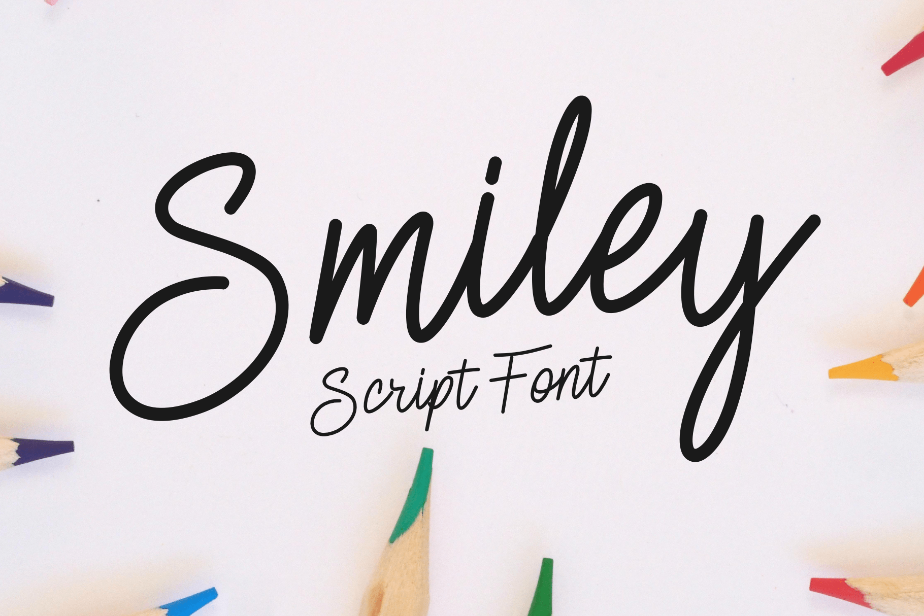 Smiley Monoline Script (289963) Script Font Bundles