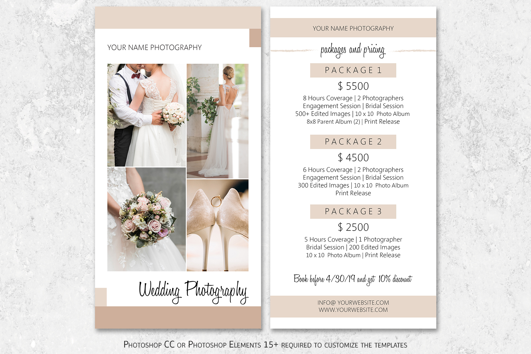 Wedding Photography Packages Examples Wedding Ideas