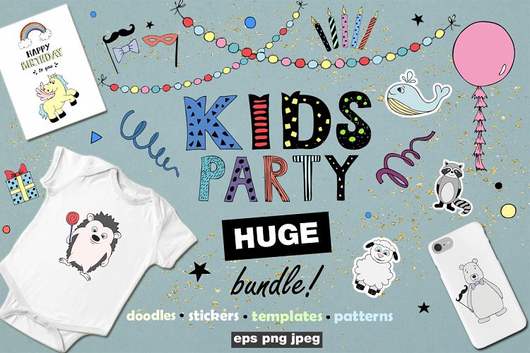 Easter Sticker Bundle Pack | 60 Printable PNG Decals