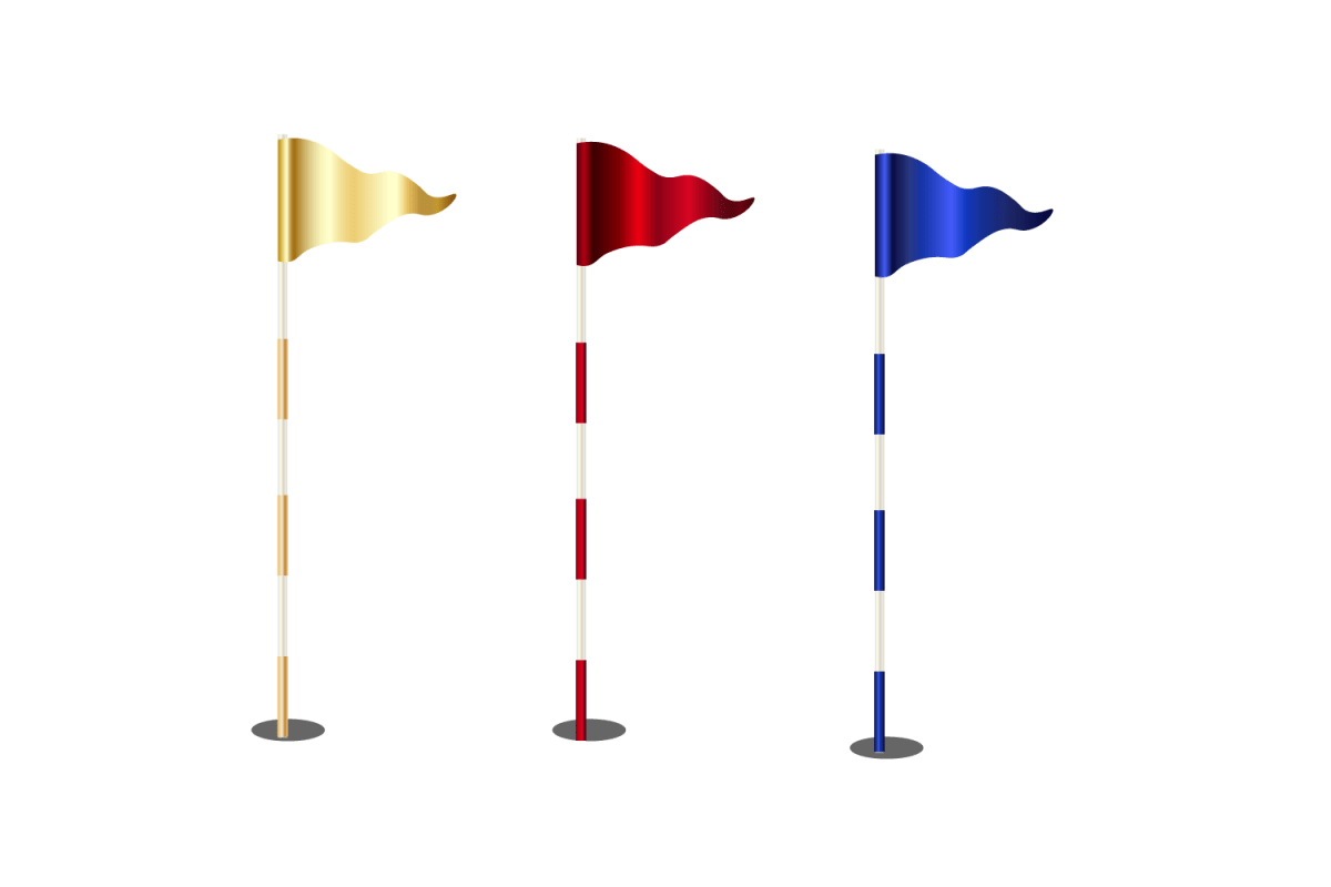 Golf Flags (5464) Illustrations Design Bundles