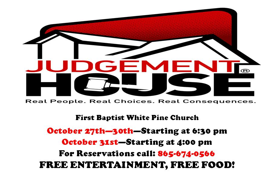 FBC White Pine Judgement House