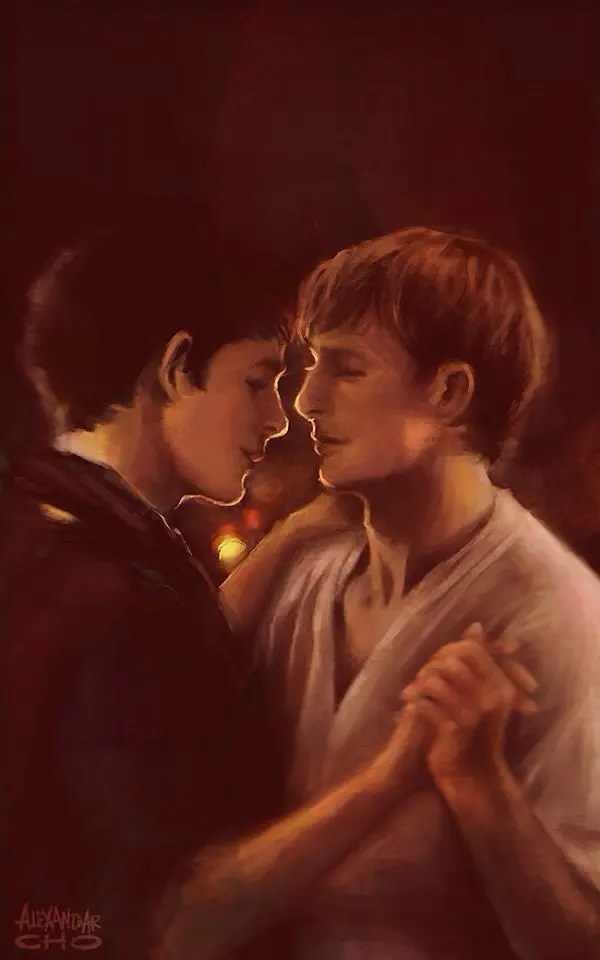 นิยาย [Fic]Arthur/Merlin Ant attack Camelot!