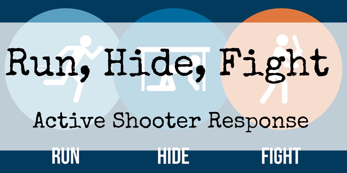 Run, Hide, Fight! Active Shooter Response Surviving An Active Shooter