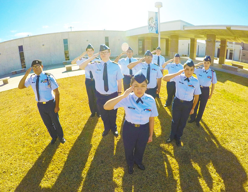 Lamar Consolidated HS AFJROTC receives highest marks