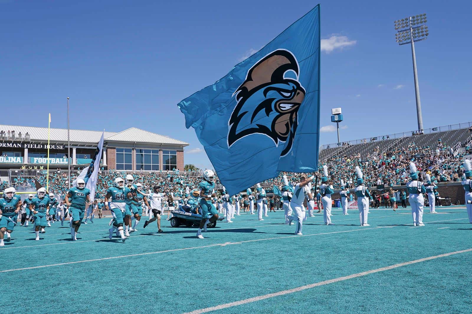 Coastal Carolina, Virginia schedule threegame football series