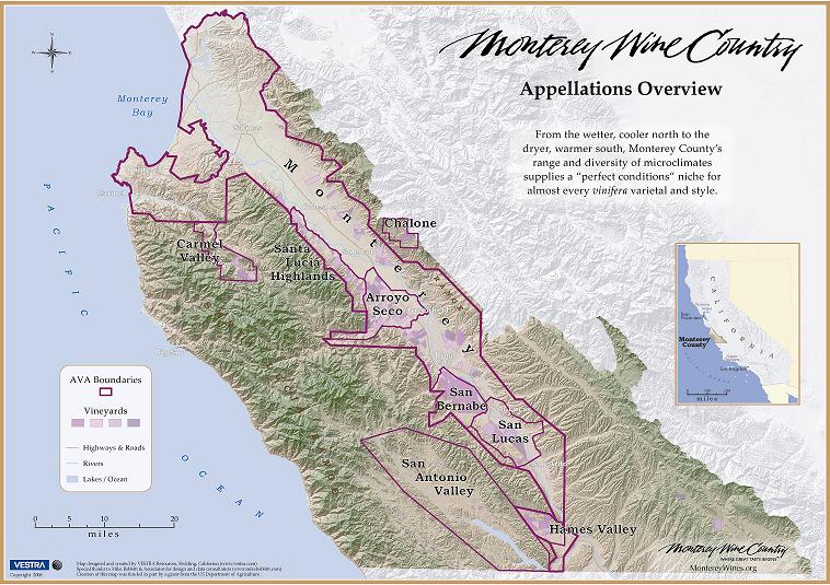 Monterey Wine Country A Taste Through the Thermal Rainbow