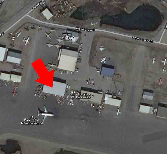 Our building is located at the Kotzebue airport.