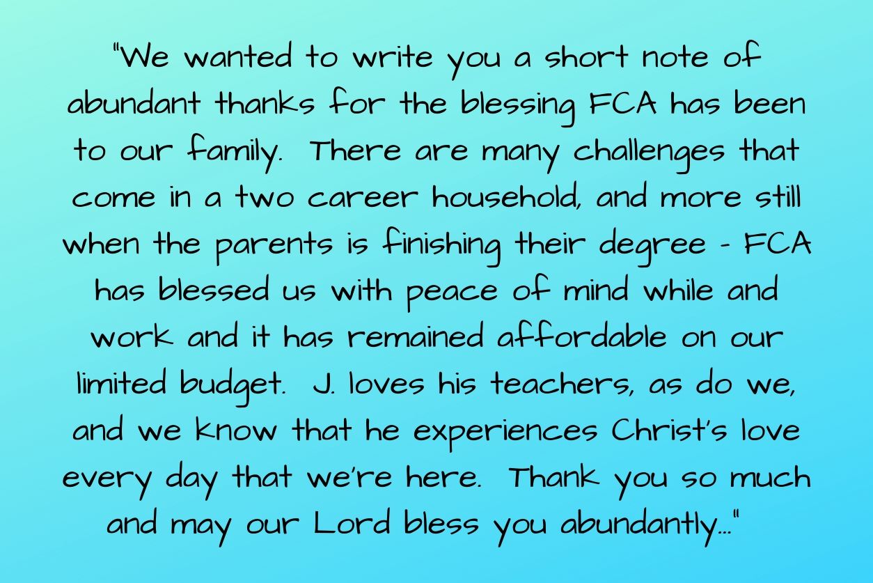 Faith Christian Academy 6 A Daycare and Preschool Academy in Charlottesville, Virginia