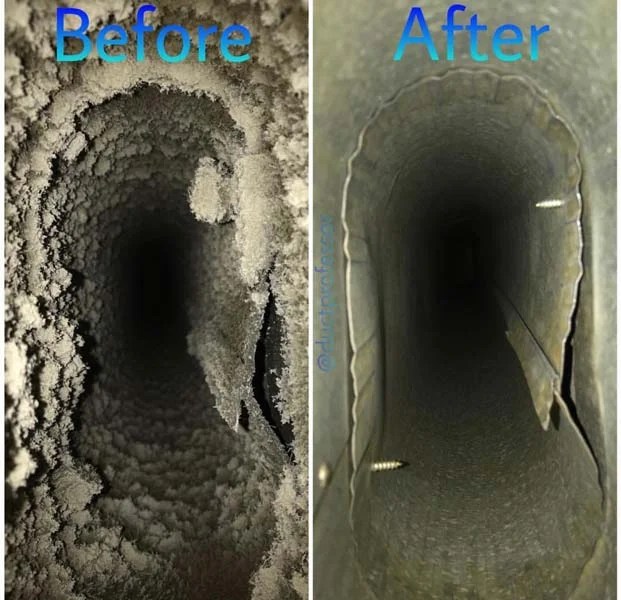 Residential air duct cleaning services F & C Air Duct