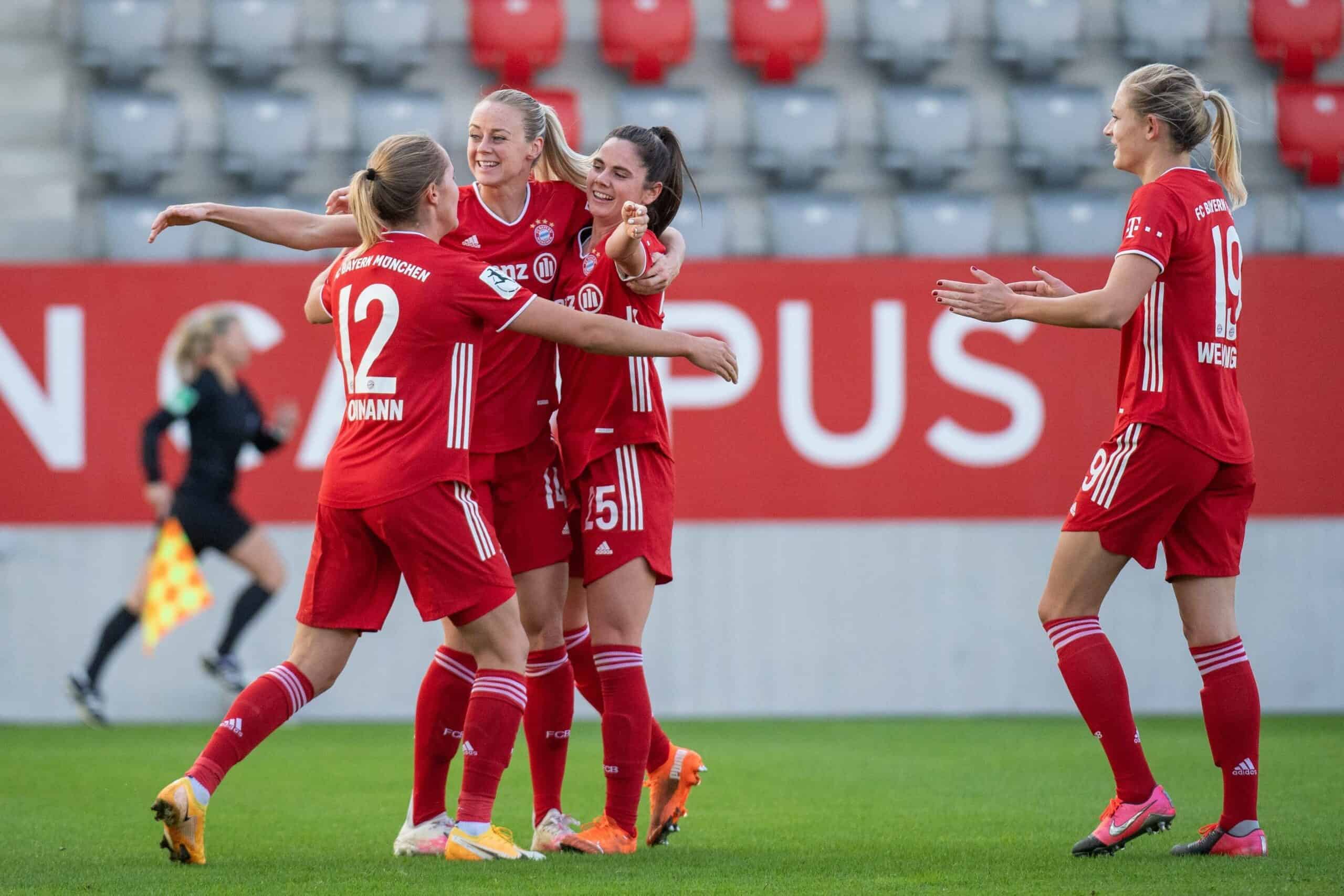Nach Remis gegen Wolfsburg FCB Frauen bleiben auf Titelkurs Aktuelle