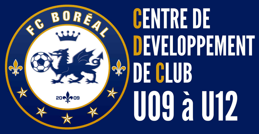 accueil club de soccer FC Boréal FC Boréal