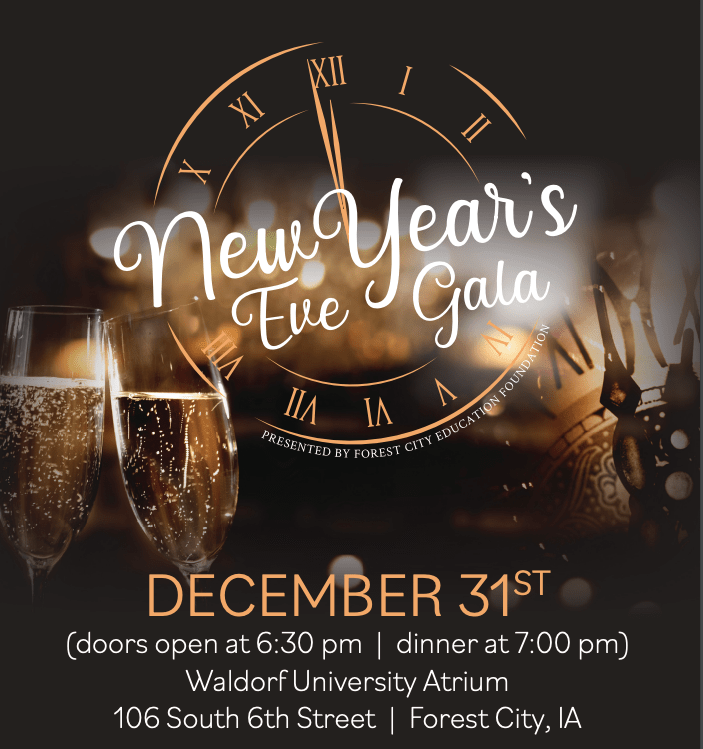 New Year’s Eve Gala Forest City Education Foundation