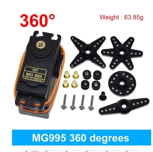 Servo Motor MG995 360 Grados – Fcelectronik.com