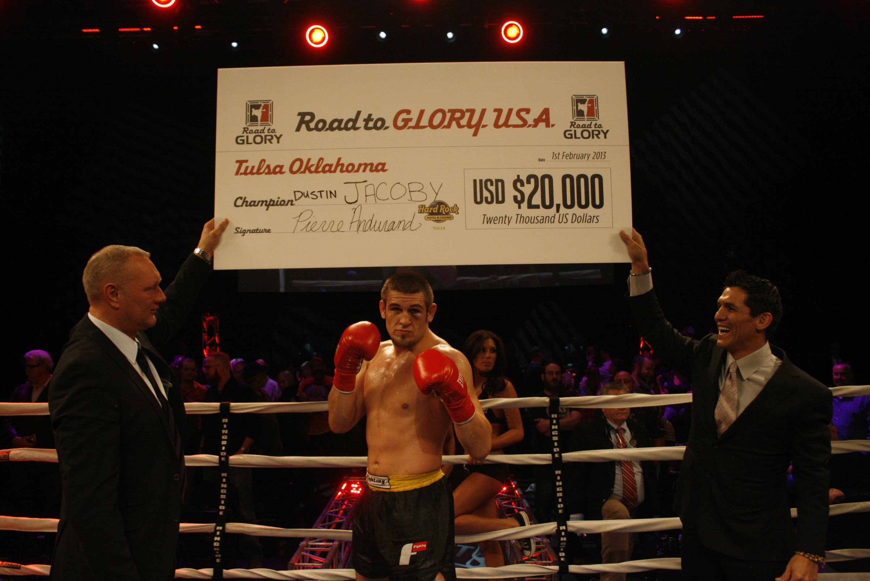 UFC Vet Dustin Jacoby Wins First Road to GLORY Tourney on 48 Hours Notice Full Contact Fighter