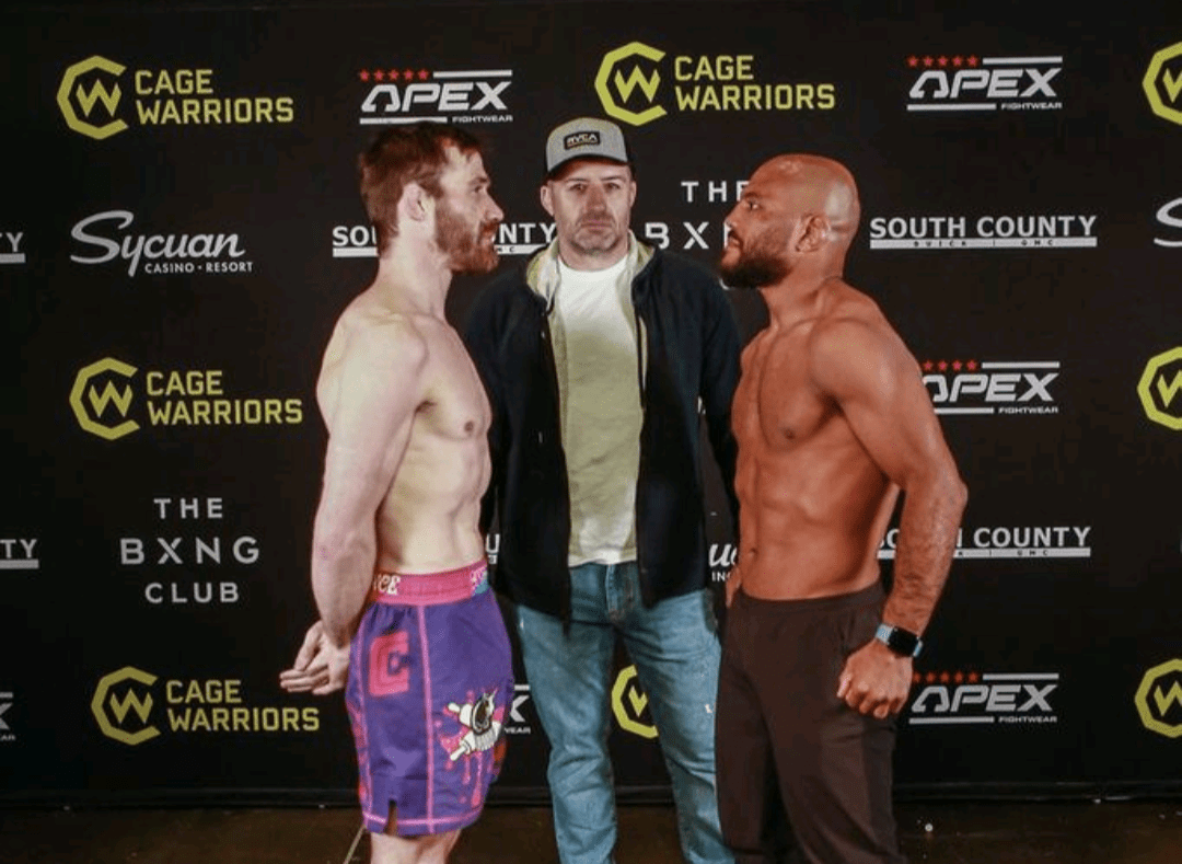 Cage Warriors 149 Weighin Results Full Contact Fighter