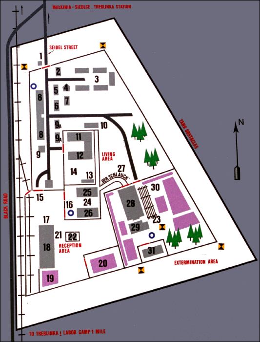 Death Camps In Poland Map Treblinka Map