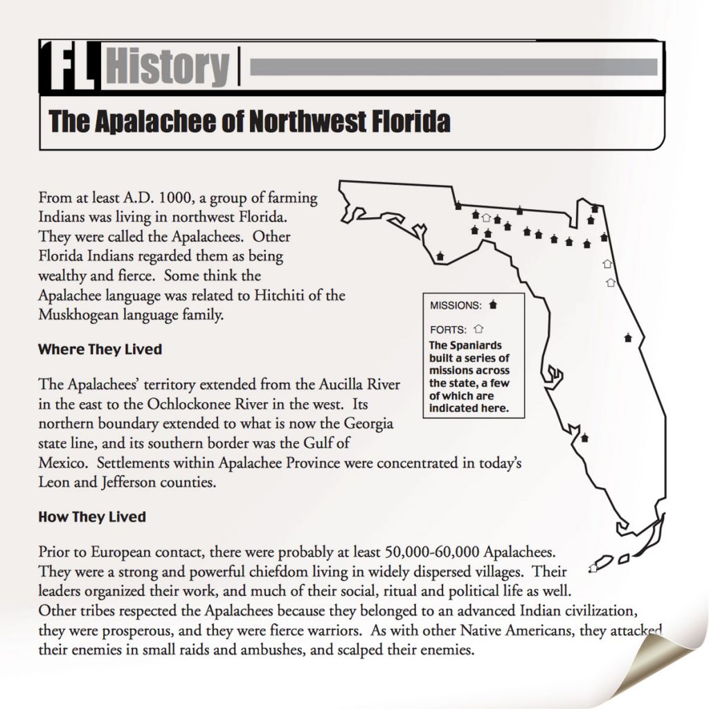 Apalachee High School Map Native Americans FCIT