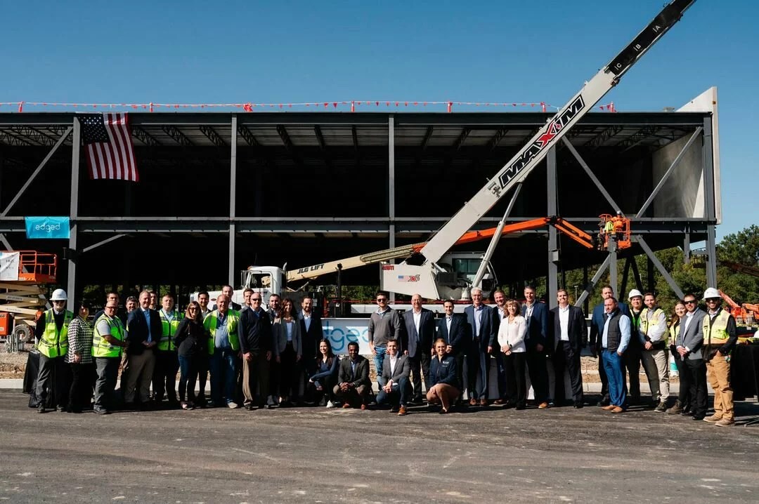 Edged ‘Tops Out’ New UltraEfficient, Sustainable Data Center in New