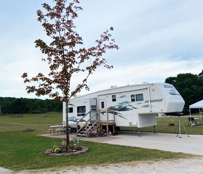 Frankfort Crystal Lake RV Resort Gallery Michigan