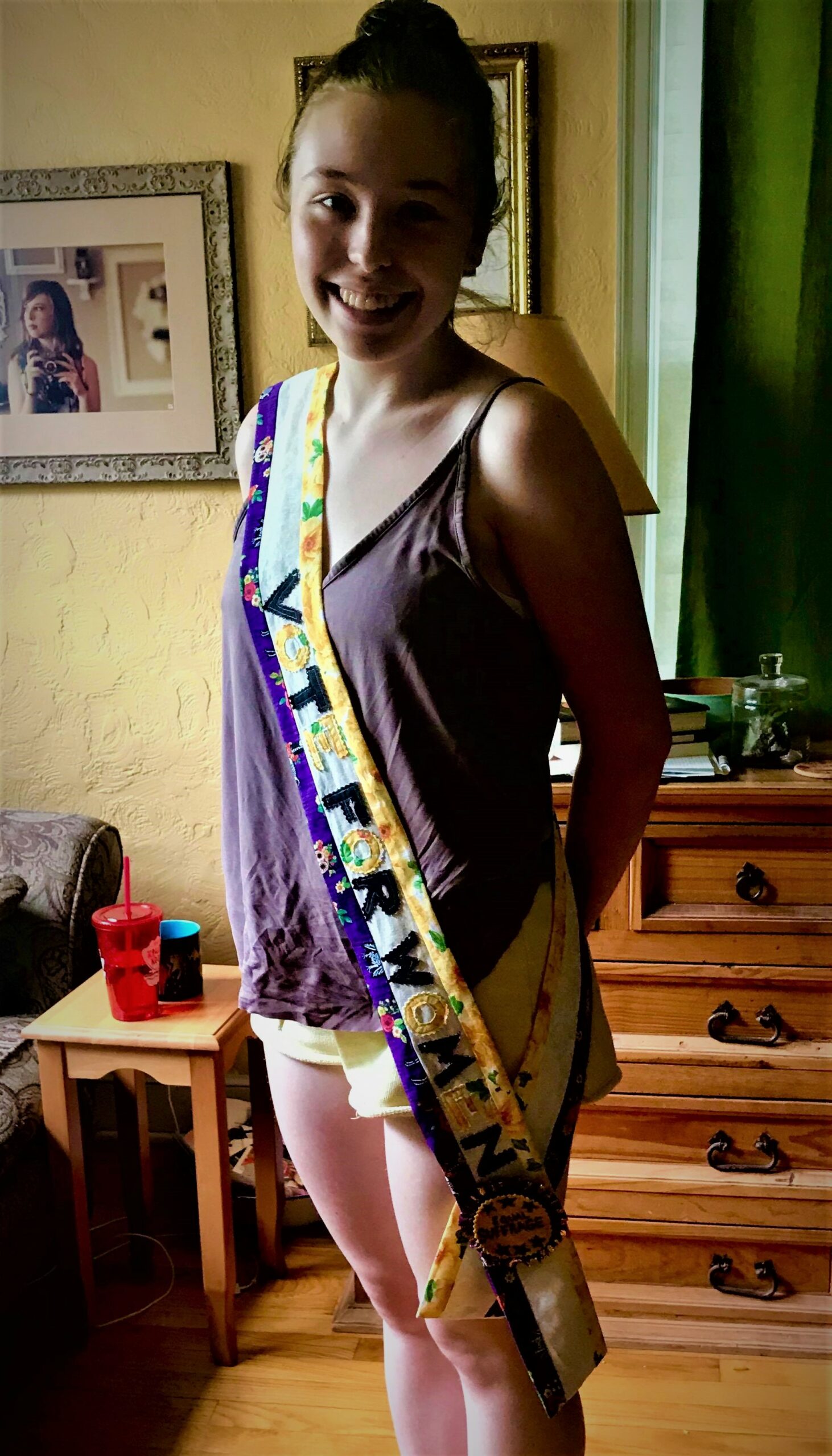 Your True Colors Suffragette Sash Project Fort Collins Museum of