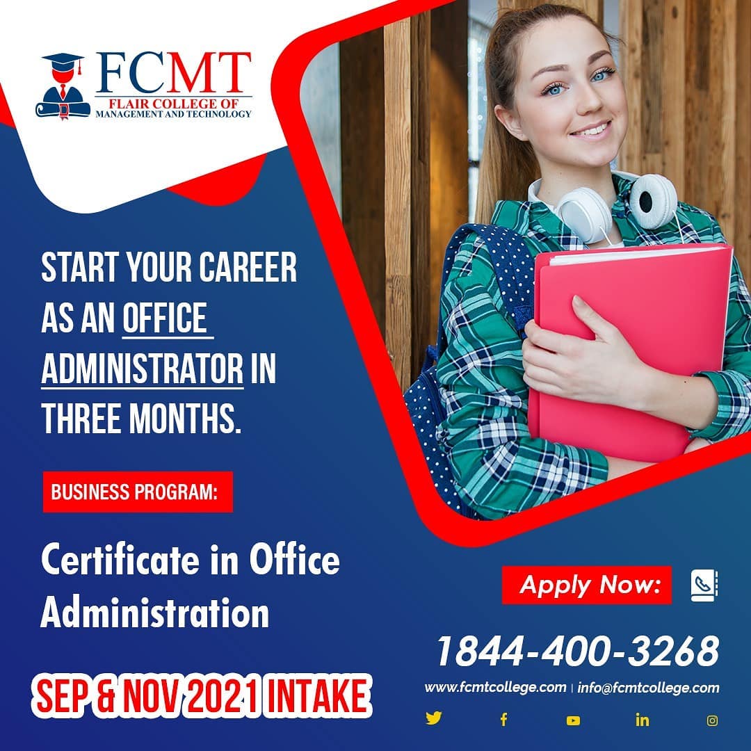 Best Diploma in Business Management in Brampton, Canada FCMT College
