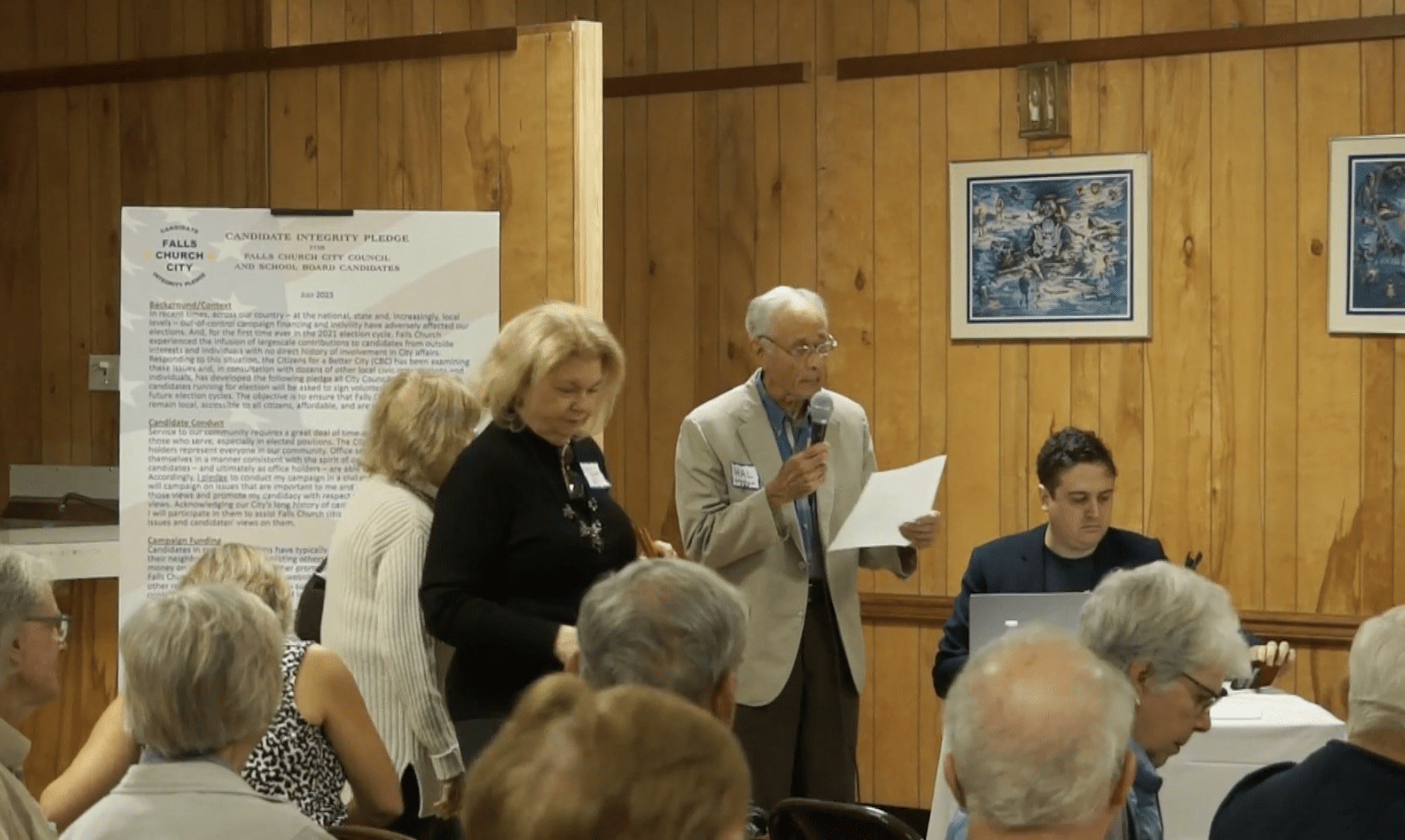 Fall Church CBC City Council Candidate Forum, American Legion Hall