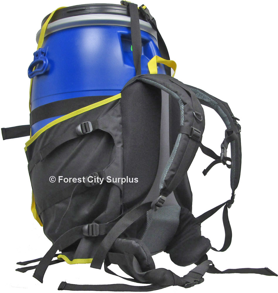 North 49® Barrel Backpack Harness Perfect For Canoe Trips Water Resistant Bags Forest City