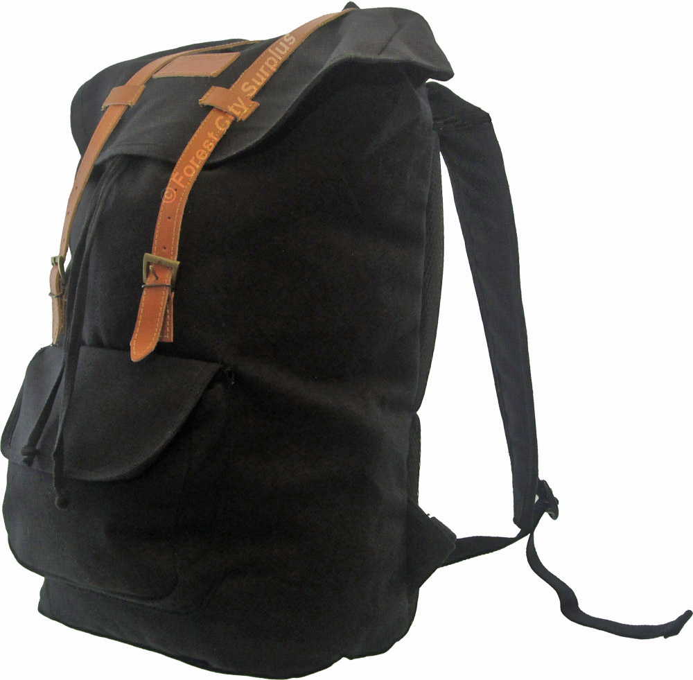 World Famous Nessmuk Packs with Adjustable Straps, Canvas Daypack