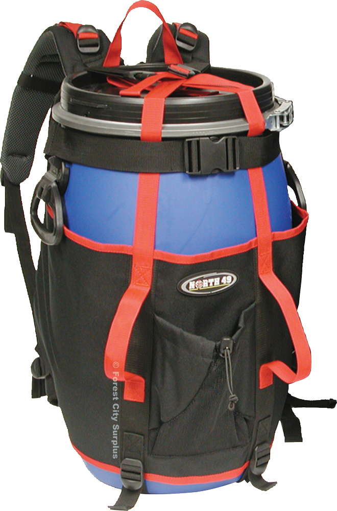 North 49 Dry Ride Barrel Harness for 30 Litre Barrels Water Resistant