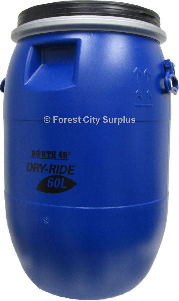 60Litre Waterproof DryRide Barrels by North 49 Water Resistant Bags